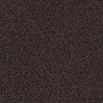 Dark brown woven fabric texture with a dense, speckled granular pattern and muted tonal variations against a neutral backdrop.